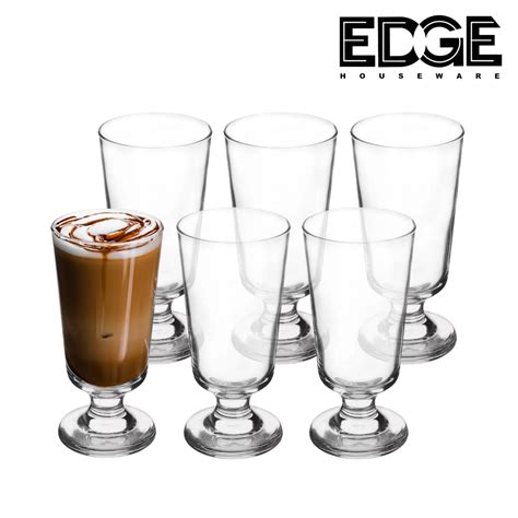 Footed Highball Glass, 300ml Capacity, Set of 6 Pieces – Rampage City
