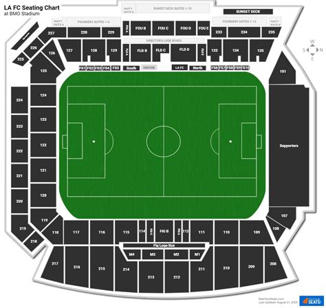 BMO Stadium Seating Charts - RateYourSeats.com
