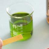 Free Stock image of Beaker of universal indicator solution and litmus ...