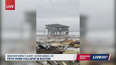 Multiple houses collapse into the ocean on the Outer Banks | 13newsnow.com