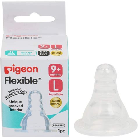 Pigeon Peristaltic Nipple (Slim Neck) – (L) 1 Pcs