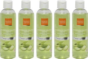 VLCC Nourishing & Silky Shine Shampoo with Buy One Get One (Pack of 5 ...