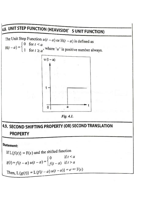 Laplace transform of unit step function - B.tech - Studocu
