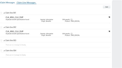 Tab :: Oracle Insurance Gateway (3.20.3)