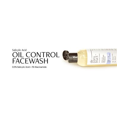 Buy Deconstruct Salicylic Acid Oil Control Facewash with 0.5% Salicylic ...