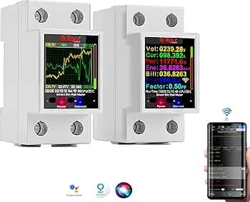 Rips Technology :-AC Smart WiFi Energy Meter-(IoT) Color LCD|HIgh/Low ...