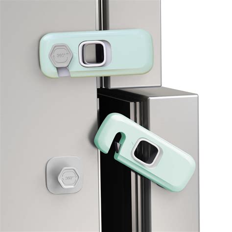 BendJoy® Fridge Locks Child Proof, Refrigerator Lock, Strong Adhesive ...