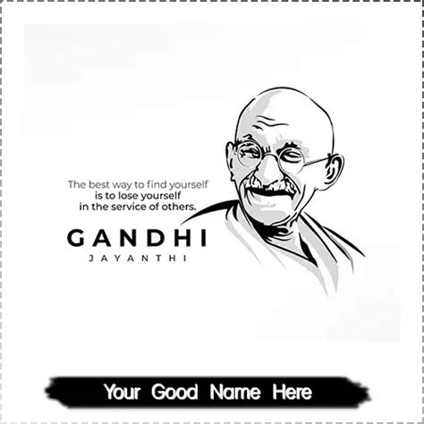 Gandhi Jayanti 2026 Wishes With Name And Photo