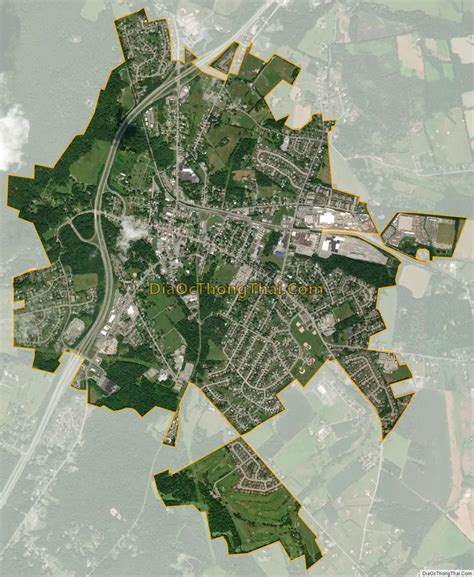 Map of Thurmont town - Thong Thai Real