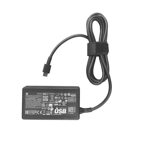 HP 65W USB-C pin Laptop Adapter with for HP EliteBook 830 G8 and ...