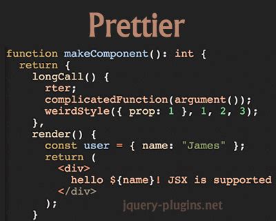 JavaScript Formatter 的图像结果