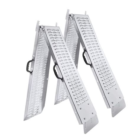 Buy Froadp 2x Loading Ramp with Handles Non-Slip Folding Ramps Heavy ...