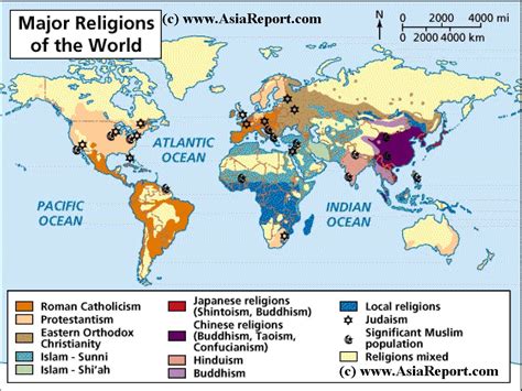 World Religion Map 的图像结果
