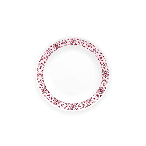 Buy Corelle Livingware Red Trellis Bread & Butter Plate online in India ...