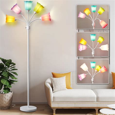 GyroVu Medusa LED Floor Lamp, Multi Head Modern Tall India | Ubuy