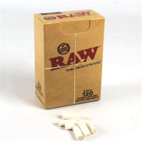 RAW Cotton Filter Tips Box | Biggest Smoke Shop – SmokeMart