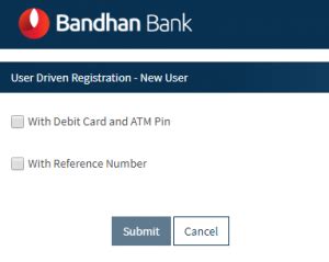Bandhan Bank Net Banking New User - Registration & Login