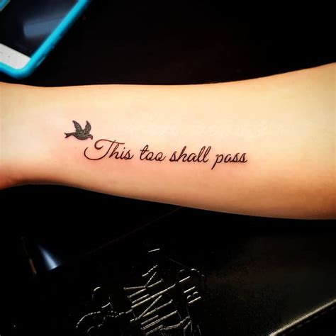 Top 112 Best “This Too Shall Pass” Tattoos - [2020 Inspiration Guide]