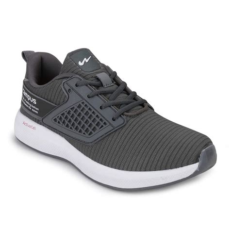 Buy Men's Timor Gry Running Shoes - 9 UK (43 EU) (CG-292) at Amazon.in