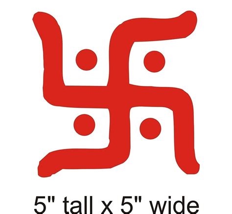 KaaHego Swastik Logo Car Sticker Vinyl Out Side,Visor,Car,Windows,Rear ...