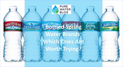 Bottled Water Brands