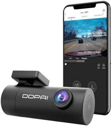 DDPAI Dash Cam, with Wi-Fi 1296P Dash Camera, Emergency Accident Lock ...