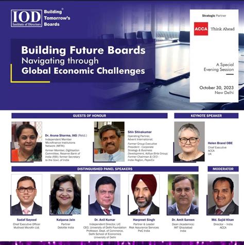 Delighted to share that I have been invited as the Panelist at The Institute of Directors (IOD ...
