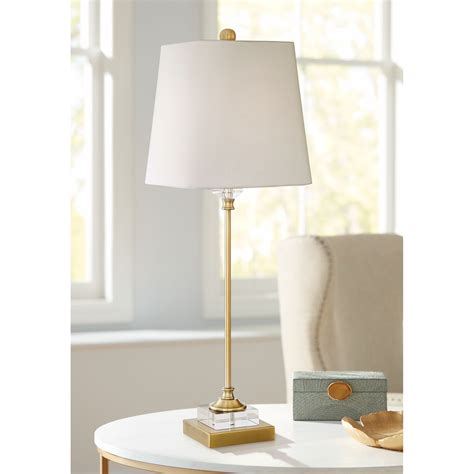 Buy Regency Hill Traditional Buffet Table Lamp 29.5 Tall Gold and ...