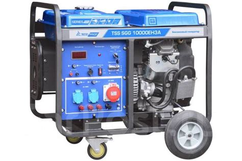 Генератор бензиновый TSS SGG 10000EH3A (10кВт, трехфазный), 10,00 кВт ...