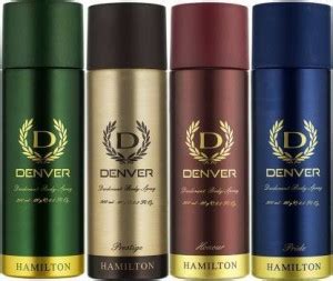 DENVER Hamilton, Honour, Pride and Prestige Combo Deodorant Spray - For ...