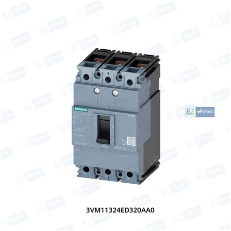 Siemens 3VM11324ED320AA0 MCCB, 32 Amp, 3 Pole, 36 kA, FTFM