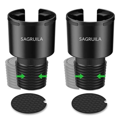 Cup Holder | Car Cup Holder Expander with Stretchable Rubber Base ...