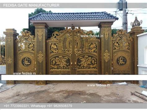 Steel Main Gate Design Gate Design Front Luxury Gate Design 6 Feet Gate ...