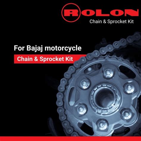 ROLON Chain Sprocket Kit for Bajaj Avenger 180 Street
