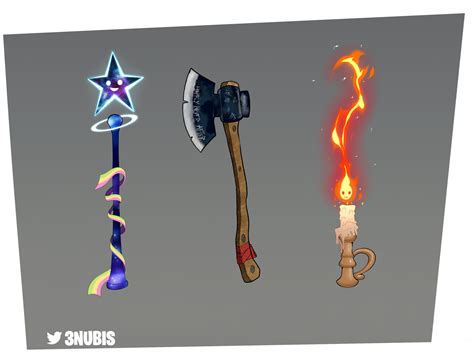 ArtStation - Galaxy Star Wand Fortnite PickAxe Concepts -FANMADE-