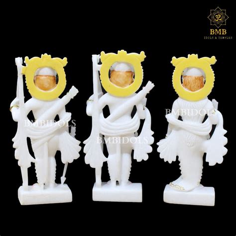 Marble Ram Darbar Statue in 12inches for Homes & Temples – BMBIDOLS