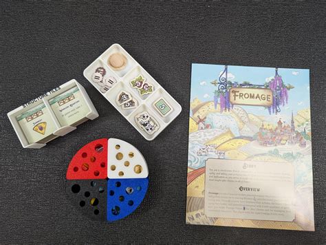 STL Files for Fromage Board Game Insert - Instant Delivery - Etsy