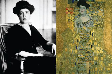 Gustav Klimt Portrait Of Adele Bloch Bauer I