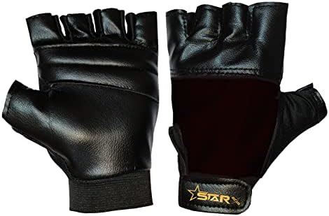 Buy JAYRDE Polo Fit Leather Fitness Gloves for Exercise and Fitness ...