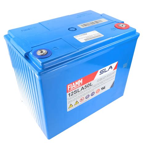 Fiamm MonoLite 12SLA50 battery lead PB 12Volt 50Ah | 12SLA50