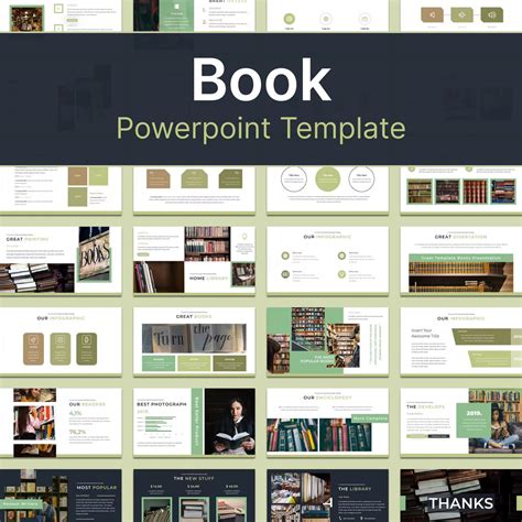 Powerpoint Template Book