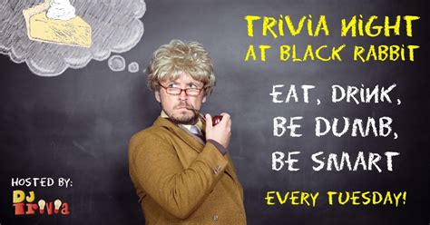 DJ TRIVIA at Black Rabbit Mead Co, 401 E 4th Street, Reno, NV, United ...