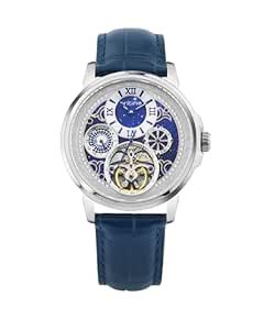 Buy Britime London Aquatica Men’s Automatic Watch – Blue Dial, Leather ...