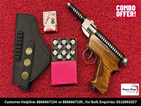 Air Gun 007 wood Combo - Precision Air Pistol for All – Mayra Shop 365