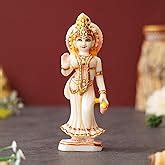 Buy Hindu Goddess 14" Radha Rani Idol Standing Radhika Murti for Temple ...