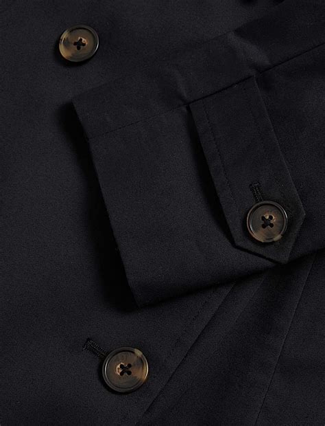 Buy Cotton Rich Belted Longline Trench Coat at Marks & Spencer