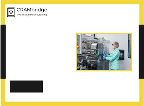 Equipment qualification and life cycle management | CRAMbridge