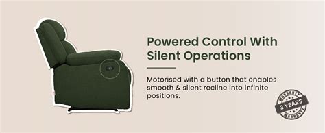 Avalon Motorized Electric Powered Grey Fabric Recliner April 26, 2025 ...