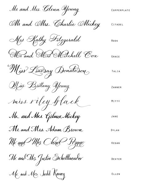 Image result for Calligraphy Samples