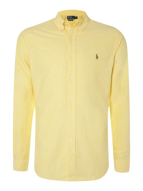 Yellow Long Sleeve Shirt